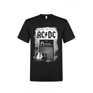AC/DC: In Rock We Trust T-Shirt (Medium)