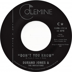 Durand Jones & The Indications - Don´t You Know (2019) (7-inch)
