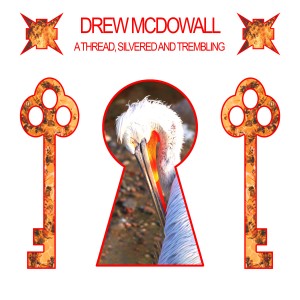 DREW MCDOWALL-A THREAD, SILVERED AND TREMBLING (CLEAR RED VINYL)