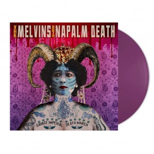 Melvins with Napalm Death - Savage Imperial Death March (2026) (Orchid Colored Vinyl)