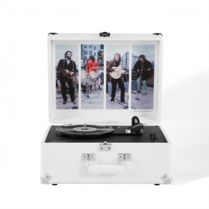 Crosley Anthology Turntable - Beatles - Let it Be White PVC