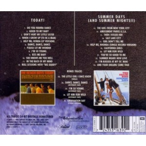 THE BEACH BOYS-TODAY/SUMMER DAYS (AND SUMMER NIGHTS) (CD)