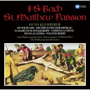 BACH-ST. MATTHEW PASSION (Philharmonia Orchestra, Otto Klemperer) (3CD)