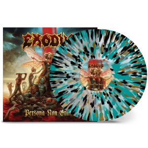 Exodus - Persona Non Grata (2021) (Clear Gold Black Turquoise Splatter) (2x Vinyl)