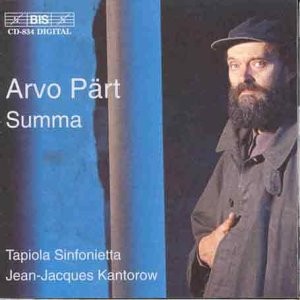 ARVO PÄRT-SUMMA