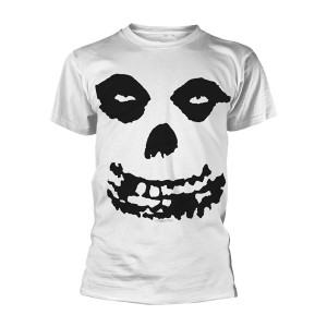Misfits: All Over Skull White T-Shirt (Large)