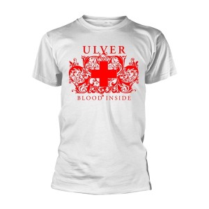 Ulver: Blood Inside White T-Shirt (X-Large)