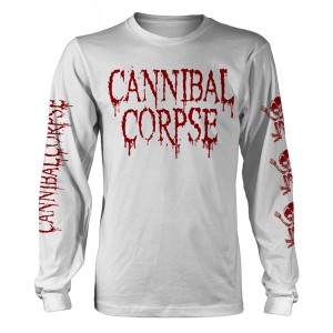 Cannibal Corpse - Butchered At Birth White Longsleeve L