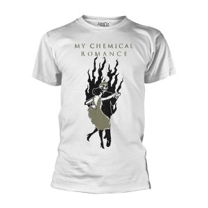 My Chemical Romance: Military Ball White T-Shirt (Large)
