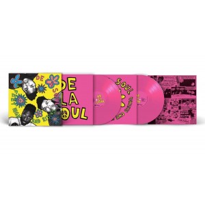 De La Soul - 3 Feet High And Rising (1989) (2x Opaque Magenta Vinyl)