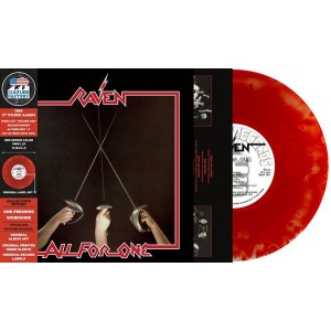 Raven - All For One (1983) (Red Smoke Vinyl)