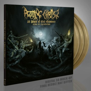 Rotting Christ - 35 Years of Evil Existence - Live In Lycabettus (3x Golden Vinyl)