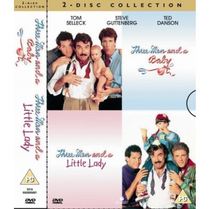 Three Men and a Baby (1987) + Three Men and a Little Lady (1990) (2x DVD)