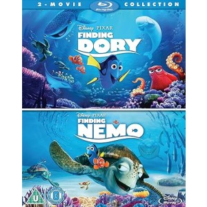 Finding Dory (2016) + Finding Nemo (2003) (2x Blu-ray)