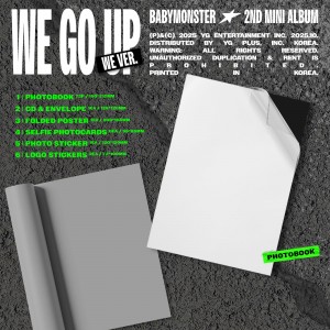 Babymonster - We Go Up (2nd Mini Album) (We Version) (2025) (CD + Photobook)