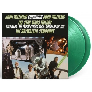 JOHN WILLIAMS-JOHN WILLIAMS CONDUCTS JOHN WILLIAMS: THE STAR WARS TRILOGY (1990) (2x TRANSLUCENT GREEN VINYL)