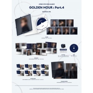 ATEEZ - Golden Hour: Part. 4 (2026) (Random 1 out of 8 Ver.) (CD + Photobook)
