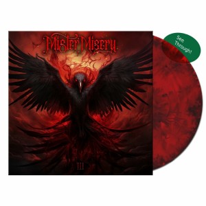 Mister Misery - Mister Misery (2024) (Red/Black Marbled Vinyl)