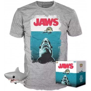 FUNKO POP! JAWS FIGURE & SHIRT SIZE L