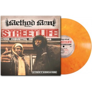 Method Man presents Streetlife - Street Education (2005) (20th Anniversary) (Orange Marble Vinyl)