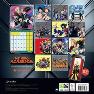 My Hero Academia Official Calendar 2026