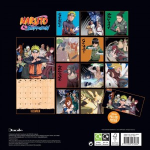 Naruto Official Calendar 2026