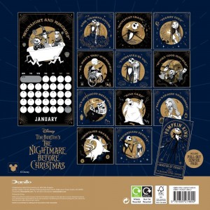 The Nightmare Before Christmas Calendar 2026