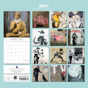 Banksy Official Calendar 2026