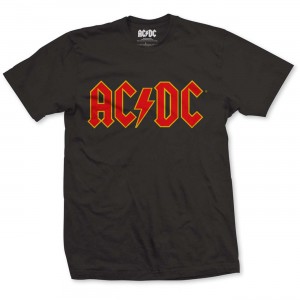AC/DC LOGO UNI BLACK XL