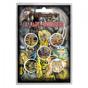 Iron Maiden Button Badge Pack: Early Albums