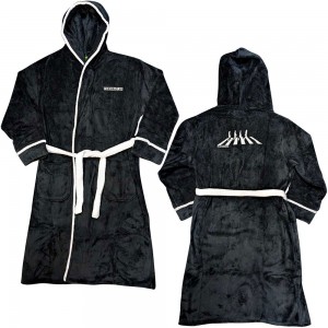 The Beatles Unisex Bathrobe: Abbey Road (Black & White) (Back Print) (Small - Medium)