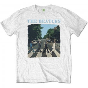 The Beatles Kids Retail Pack T-Shirt: Abbey Road & Logo (White) (1-2 Years)