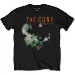 The Cure Unisex T-Shirt: Disintegration (Black) (Large)