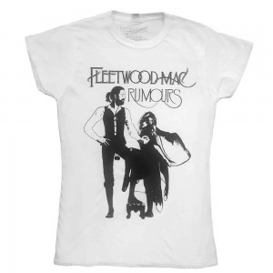 Fleetwood Mac Ladies T-Shirt: Rumours (White) (X-Large)
