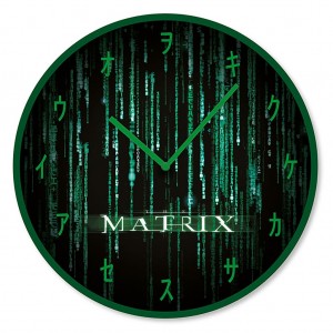 MATRIX - CODE WALL CLOCK
