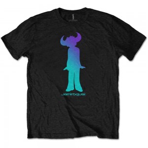 Jamiroquai Unisex T-Shirt: Buffalo Gradient (Black) (Large)
