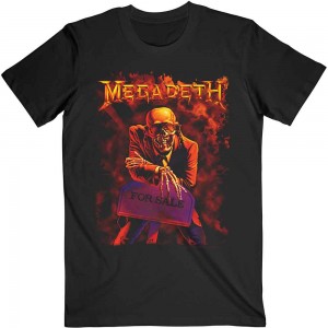 Megadeth Unisex T-Shirt: Peace Sells (Black) (X-Large)