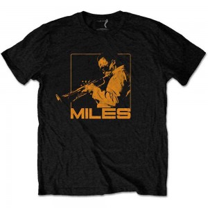 Miles Davis Unisex T-Shirt: Blowin´ (Black) (X-Large)