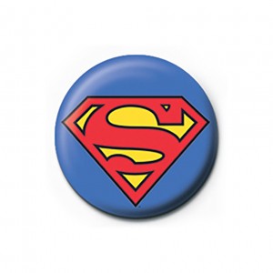 SUPERMAN - LOGO PINBADGE