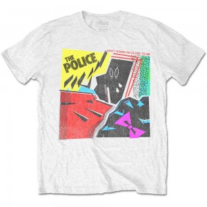 The Police Unisex T-Shirt: Don´t Stand (White) (X-Large)