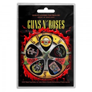 Guns N´ Roses Plectrum Pack: Bullet Logo