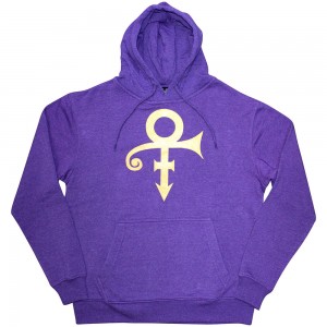 Prince Unisex Pullover Hoodie: Symbol (Purple) (X-Large)