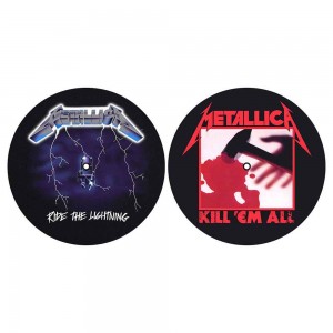 Metallica Turntable Slipmat Set: Kill ´em all / Ride the Lightning