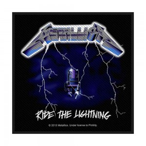 Metallica Standard Patch: Ride the Lightning