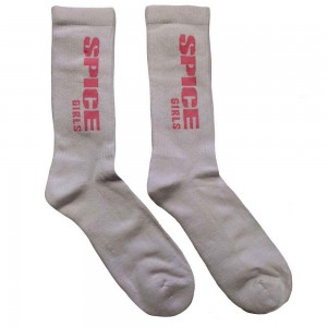 SPICE GIRLS LOGO WHITE SOCKS