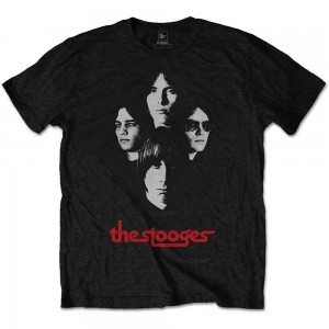 Iggy & The Stooges Unisex T-Shirt: Group Shot (Black) (Medium)