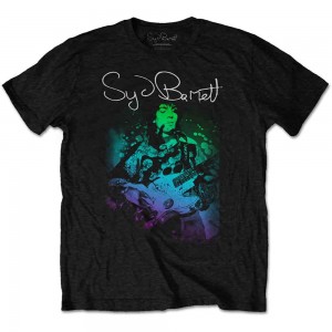 Syd Barrett Unisex T-Shirt: Psychedelic (Black) (Medium)