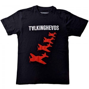 Talking Heads Unisex T-Shirt: 4 Planes (Black) (Medium)