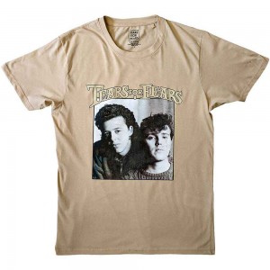 Tears For Fears Unisex T-Shirt: Throwback Photo (Natural) (Large)