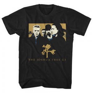 U2 Unisex T-Shirt: Joshua Tree (Black) (Large)